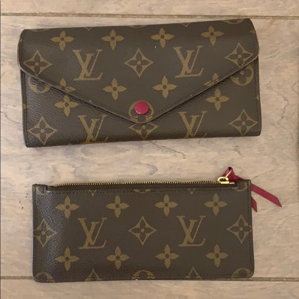 Louis Vuitton Josephine wallet w/insert